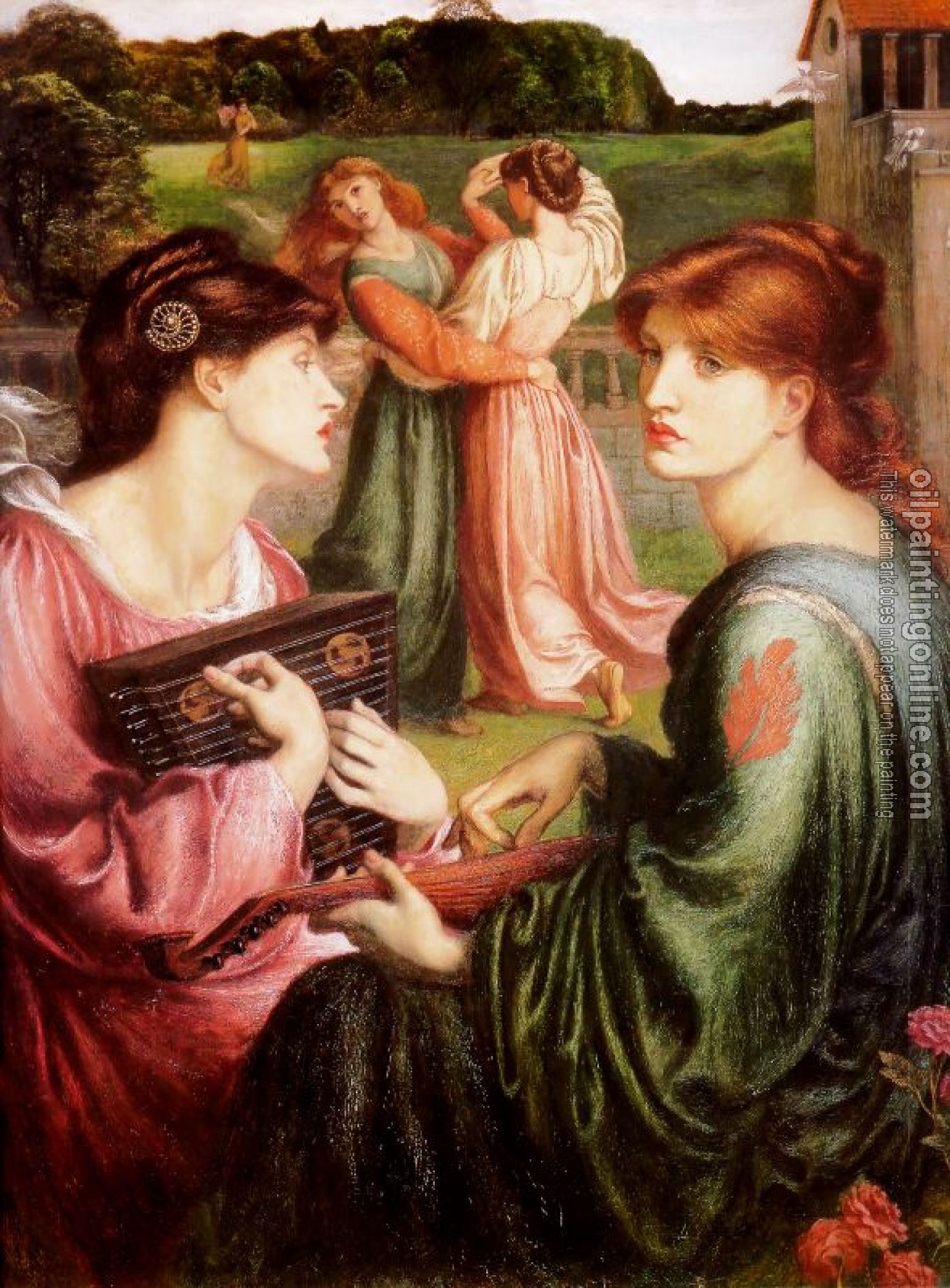 Rossetti, Dante Gabriel - The Bower Meadow